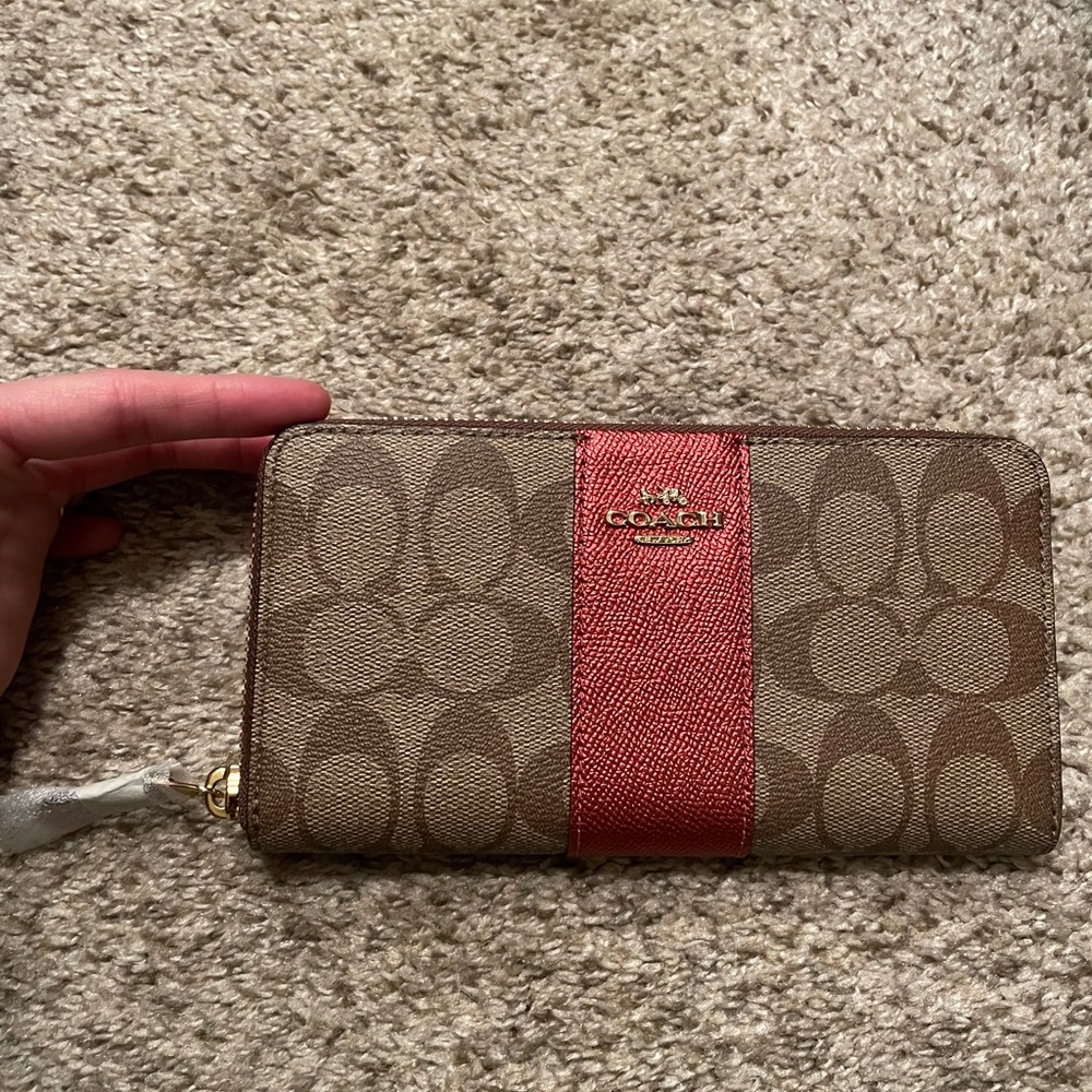 Coach Zip Wallet
